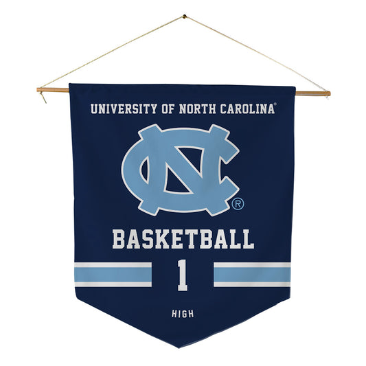 UNC - NCAA Men's Basketball : Zayden High - Pennant - 18" x 21"-0