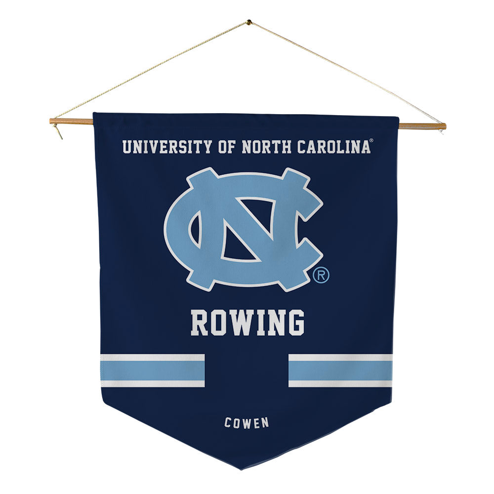 UNC - NCAA Women's Rowing : Katie Cowen - Pennant - 18" x 21"-0