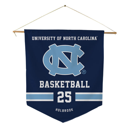 UNC - NCAA Men's Basketball : John Holbrook - Pennant - 18" x 21"-0