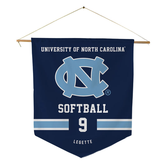 UNC - NCAA Softball : Emily LeGette - Pennant - 18" x 21"-0