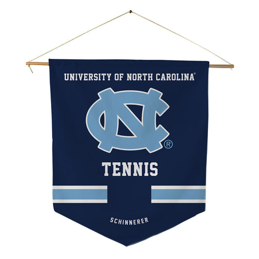 UNC - NCAA Men's Tennis : Kase Schinnerer - Pennant - 18" x 21"-0
