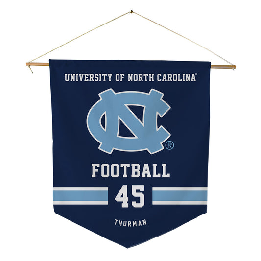 UNC - NCAA Football : Jelani Thurman - Pennant - 18" x 21"-0