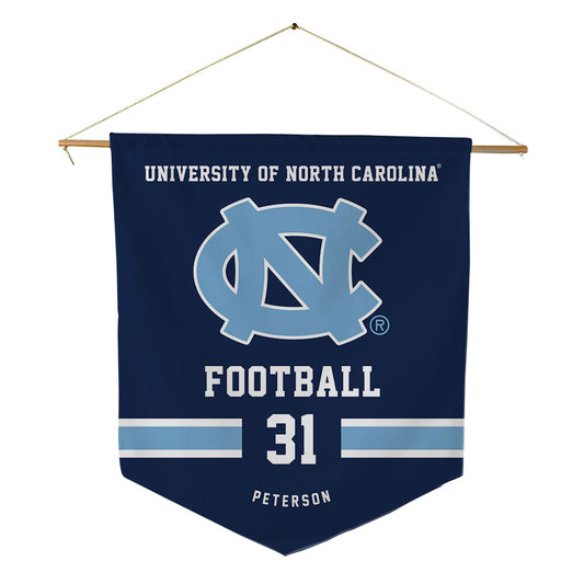 UNC - NCAA Football : Julian Peterson - Pennant - 18" x 21"-0