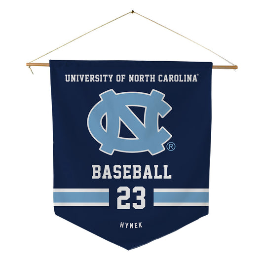 UNC - NCAA Baseball : Colin Hynek - Pennant - 18" x 21"-0