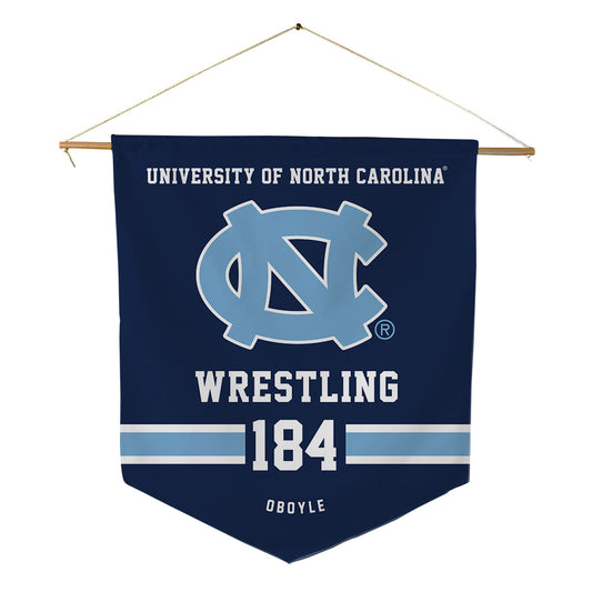 UNC - NCAA Wrestling : Nolan OBoyle - Pennant - 18" x 21"-0
