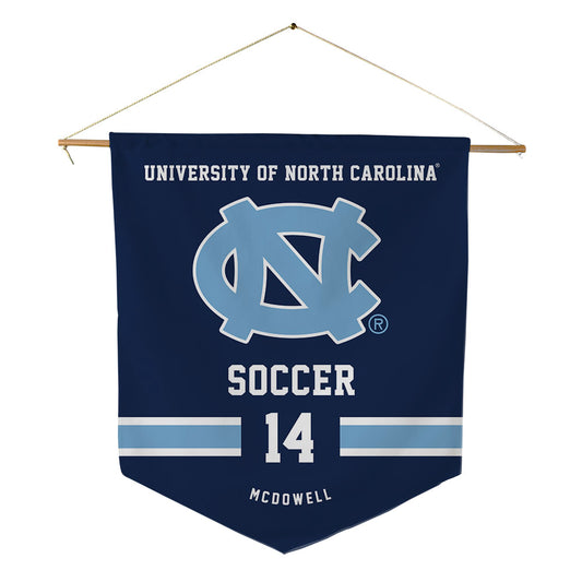 UNC - NCAA Men's Soccer : John McDowell - Pennant - 18" x 21"-0