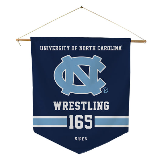UNC - NCAA Wrestling : Lucas Sipes - Pennant - 18" x 21"-0