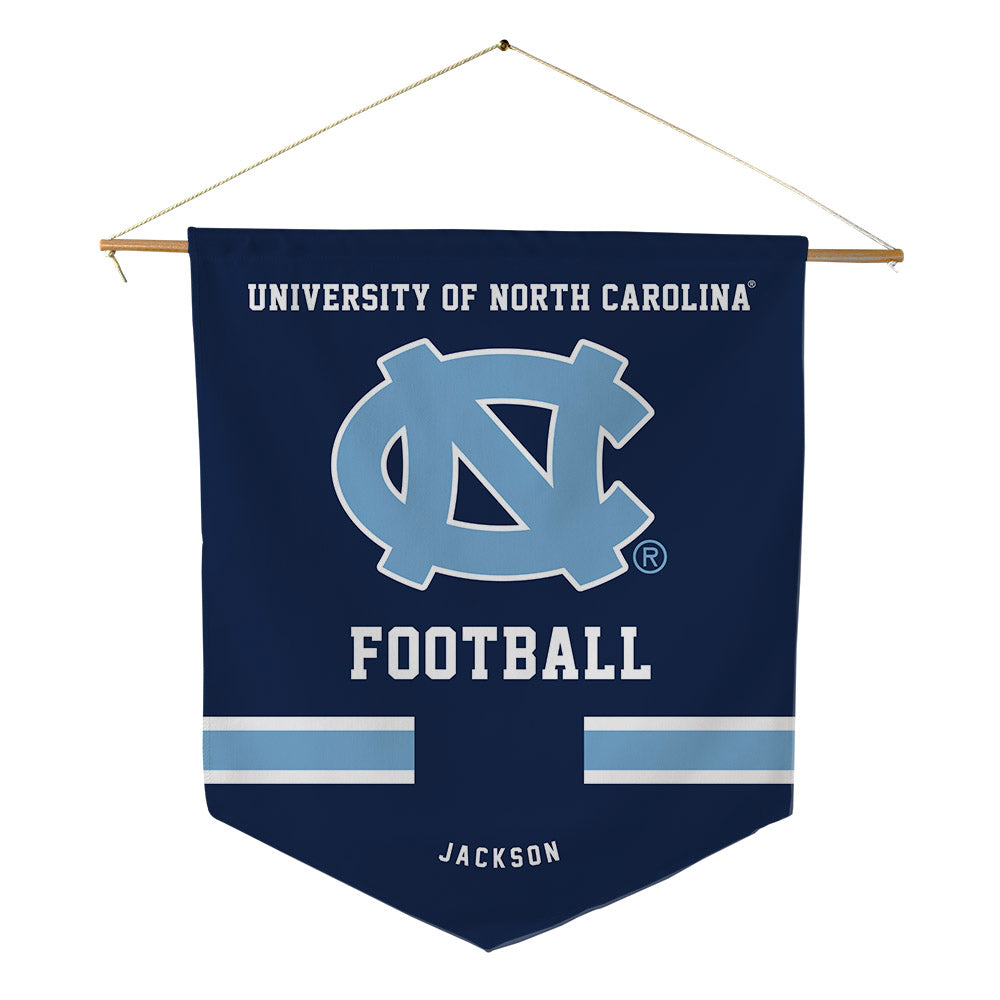 UNC - NCAA Football : Xavier Jackson - Pennant - 18" x 21"-0