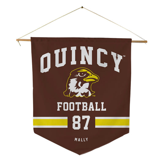 Quincy - NCAA Football : Zach Mally - Pennant - 18" x 21"-0