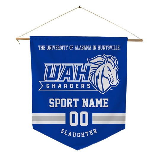 UAH - NCAA Women's Track & Field : Ashanti Slaughter - Pennant - 18" x 21"-0