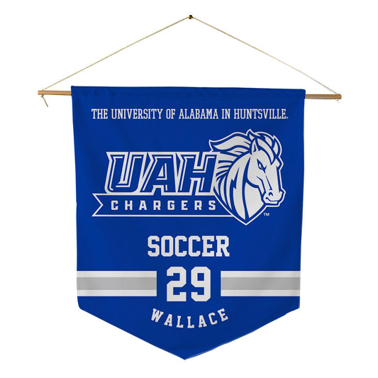 UAH - NCAA Women's Soccer : Anna Kate Wallace - Pennant - 18" x 21"-0