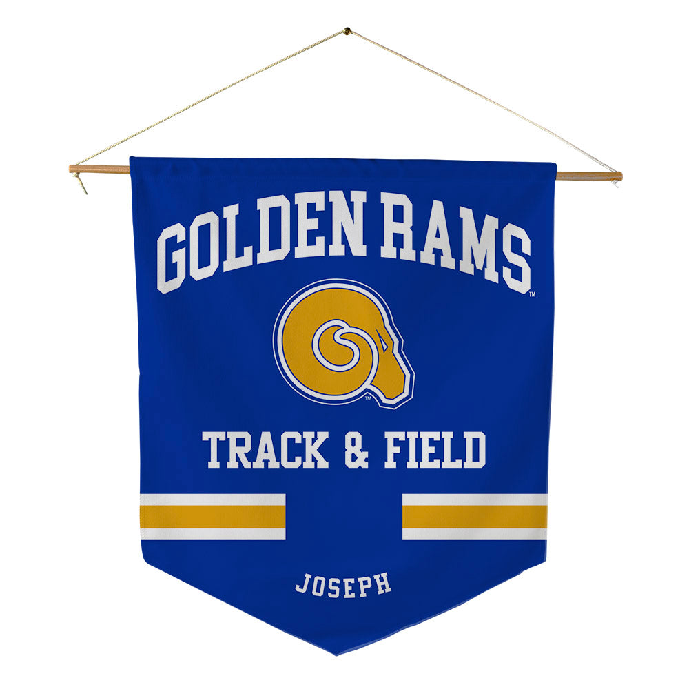 Albany State - NCAA Men's Track & Field : Jaelin Joseph - Pennant - 18" x 21"-0