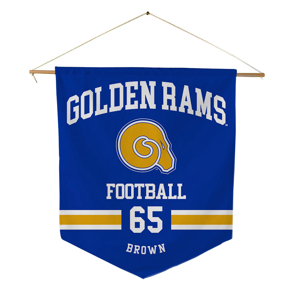 Albany State - NCAA Football : Tyorice Brown - Pennant - 18" x 21"-0