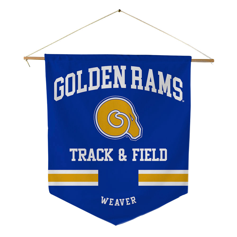 Albany State - NCAA Men's Track & Field : Jace Weaver - Pennant - 18" x 21"-0