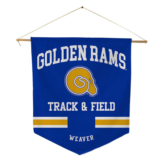 Albany State - NCAA Men's Track & Field : Jace Weaver - Pennant - 18" x 21"-0