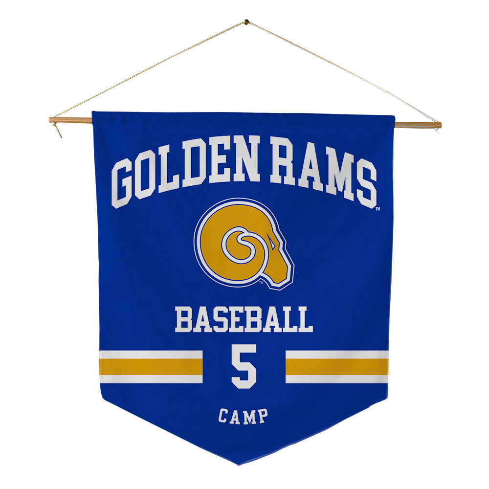 Albany State - NCAA Baseball : Jaden Camp - Pennant - 18" x 21"-0