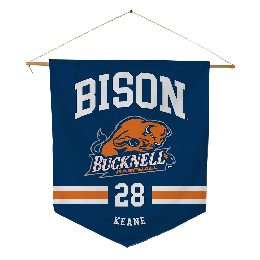Bucknell - NCAA Baseball : Jack Keane - Pennant - 18" x 21"-0