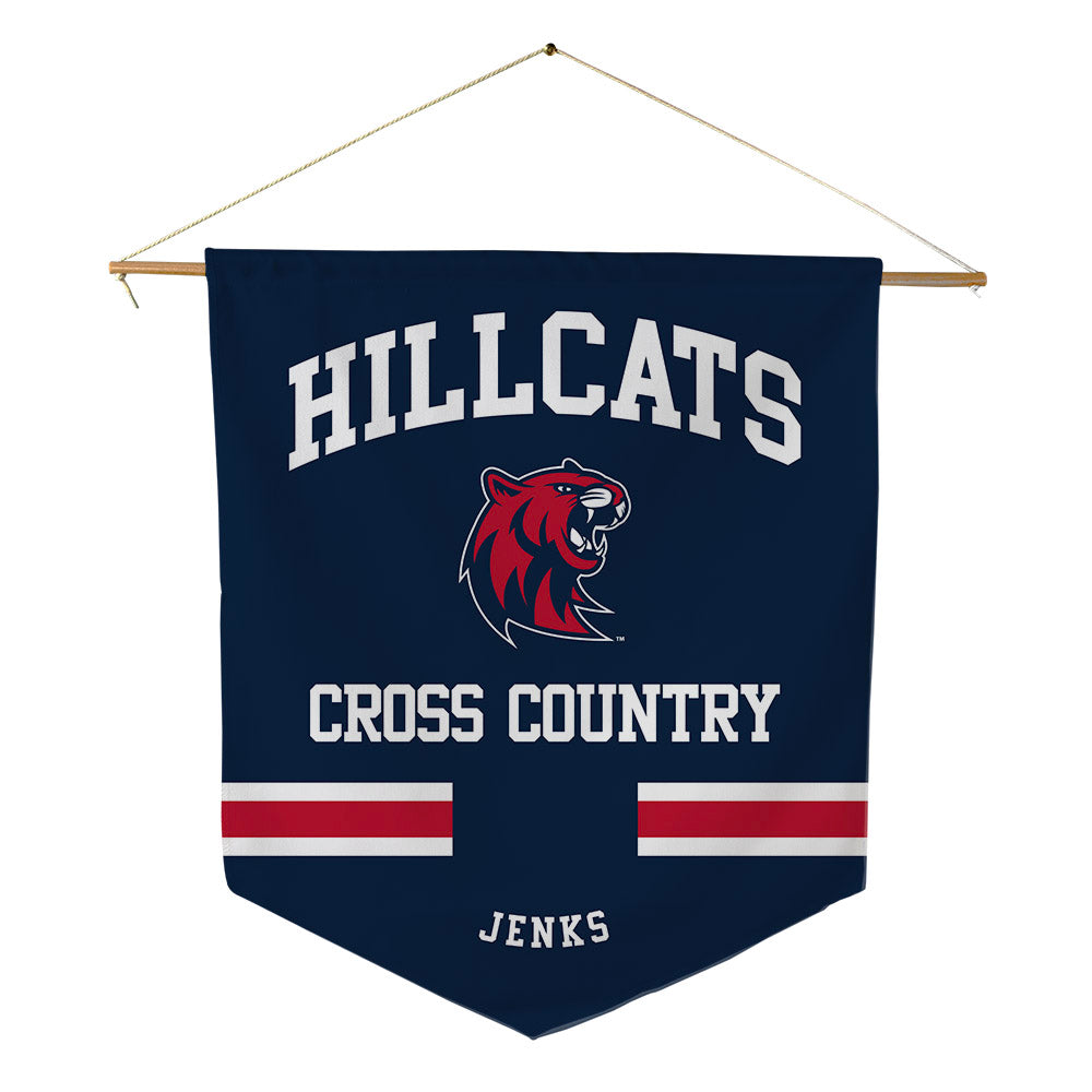 RSU - NCAA Men's Cross Country : Tanner Jenks - Pennant - 18" x 21"-0