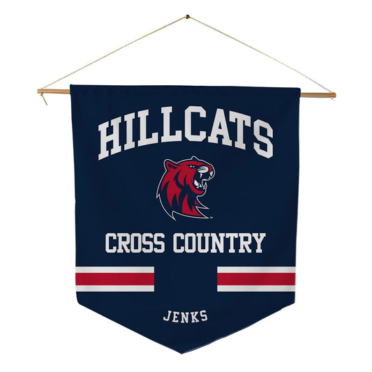 RSU - NCAA Men's Cross Country : Tanner Jenks - Pennant - 18" x 21"-0