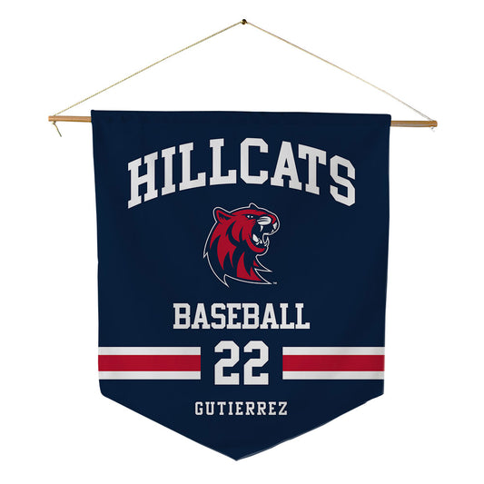 RSU - NCAA Baseball : Nathan Gutierrez - Pennant - 18" x 21"-0