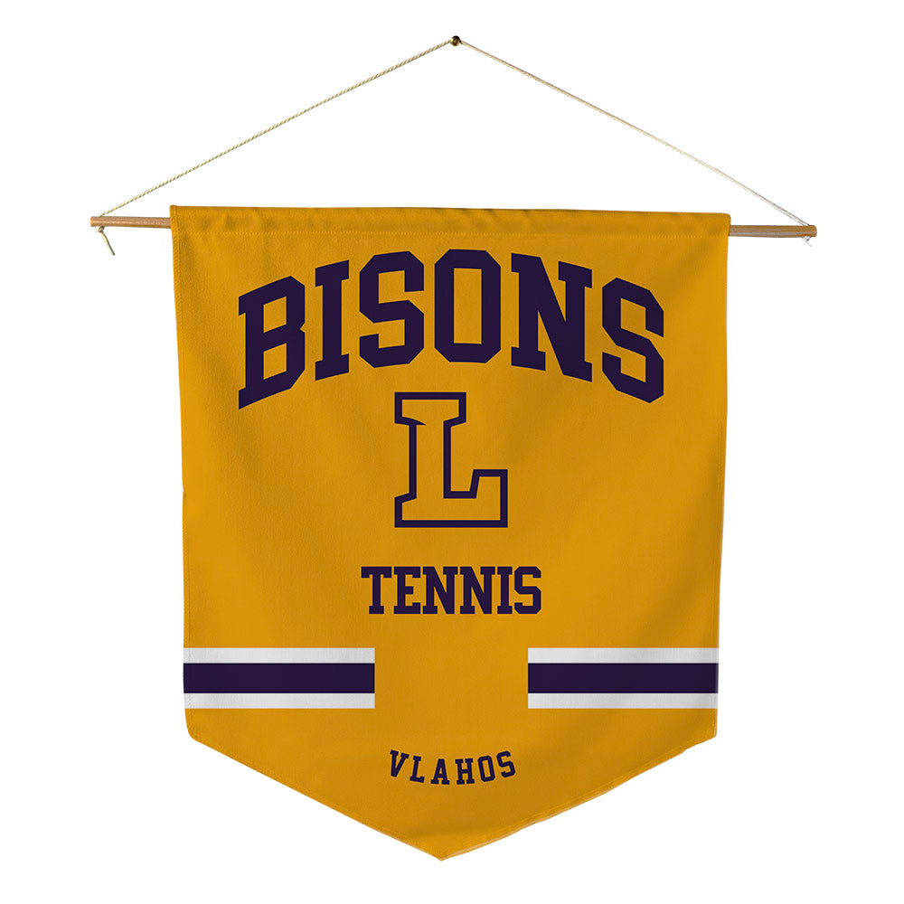 Lipscomb - NCAA Men's Tennis : Alexander Vlahos - Pennant - 18" x 21"-0
