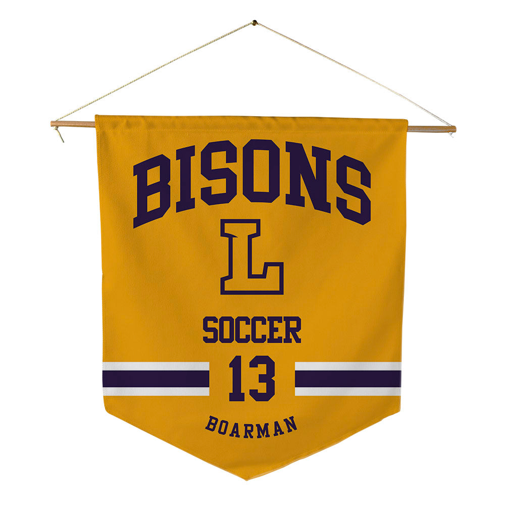 Lipscomb - NCAA Women's Soccer : Amaya Boarman - Pennant - 18" x 21"-0