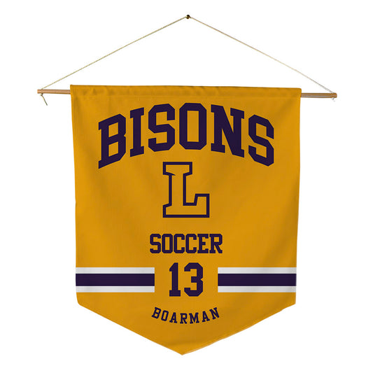 Lipscomb - NCAA Women's Soccer : Amaya Boarman - Pennant - 18" x 21"-0