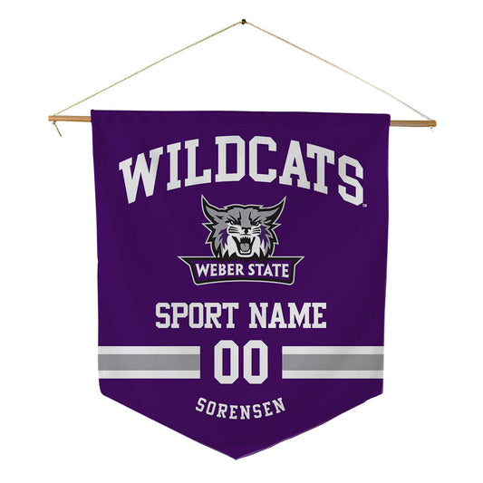 Weber - NCAA Football : Boyd Sorensen - Pennant - 18" x 21"-0