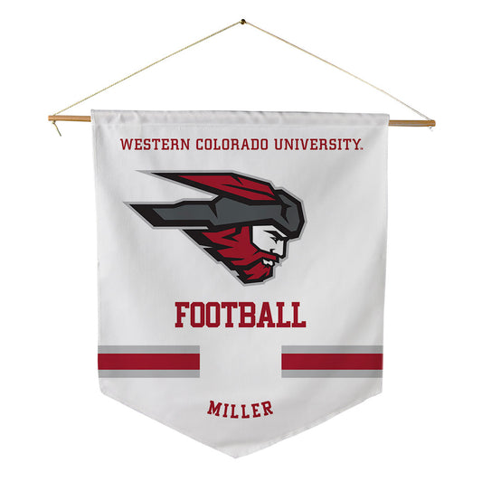 Western - NCAA Football : Landon Miller - Pennant - 18" x 21"-0