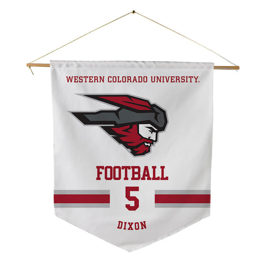 Western - NCAA Football : Joshua Dixon - Pennant - 18" x 21"-0