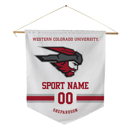 Western - NCAA Football : Joseph Shepardson - Pennant - 18" x 21"-0