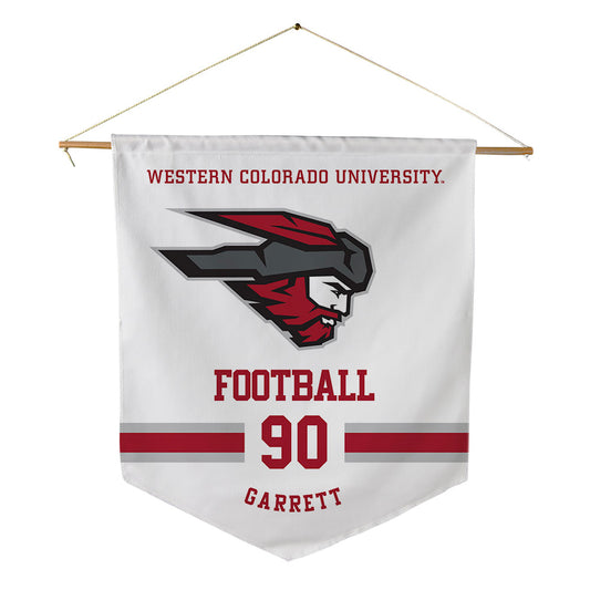 Western - NCAA Football : Jackson Garrett - Pennant - 18" x 21"-0