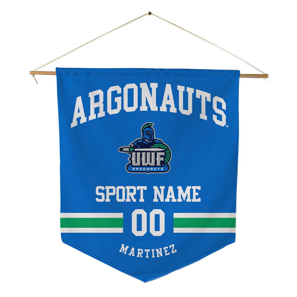 UWF - NCAA Men's Tennis : Mateo Martinez - Pennant - 18" x 21"-0