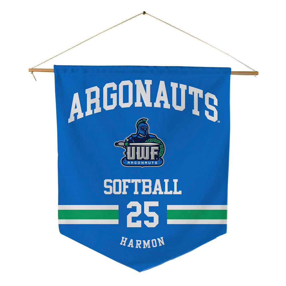 UWF - NCAA Softball : Miranda Harmon - Pennant - 18" x 21"-0