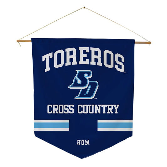 San Diego - NCAA Women's Cross Country : Brooklyn Hom - Pennant - 18" x 21"-0