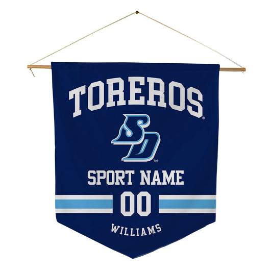 San Diego - NCAA Women's Basketball : Ayla Williams - Pennant - 18" x 21"-0