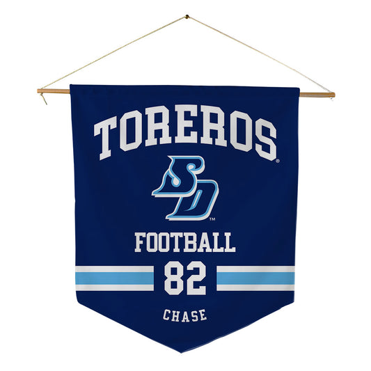 San Diego - NCAA Football : Blake Chase - Pennant - 18" x 21"-0