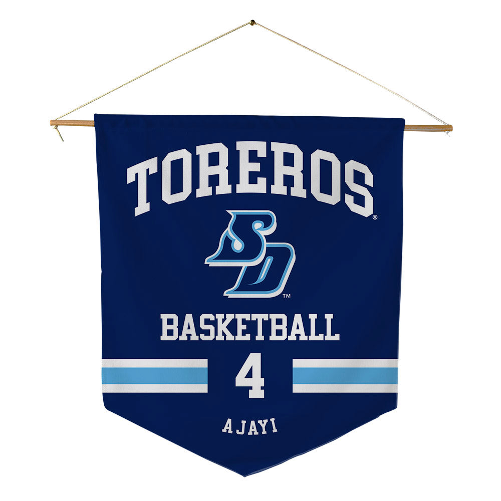 San Diego - NCAA Women's Basketball : Jessica Ajayi - Pennant - 18" x 21"-0