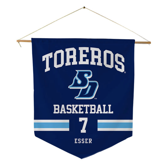 San Diego - NCAA Women's Basketball : Rosalie Esser - Pennant - 18" x 21"-0