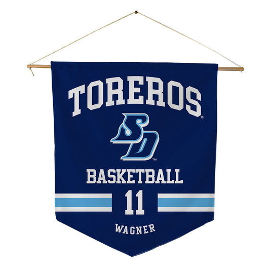 San Diego - NCAA Women's Basketball : Sammie Wagner - Pennant - 18" x 21"-0