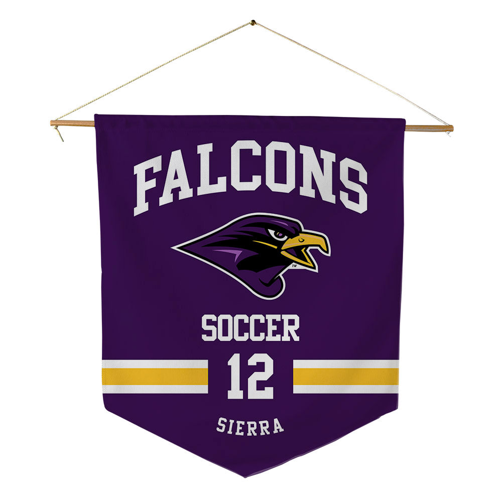 Montevallo - NCAA Men's Soccer : Ricardo Sierra - Pennant - 18" x 21"-0
