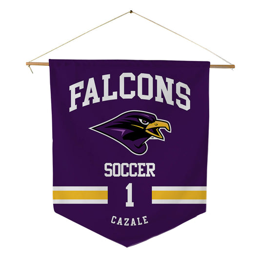 Montevallo - NCAA Women's Soccer : Jolie Cazale - Pennant - 18" x 21"-0