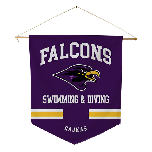 Montevallo - NCAA Women's Swimming & Diving : Petra Cajkas - Pennant - 18" x 21"-0
