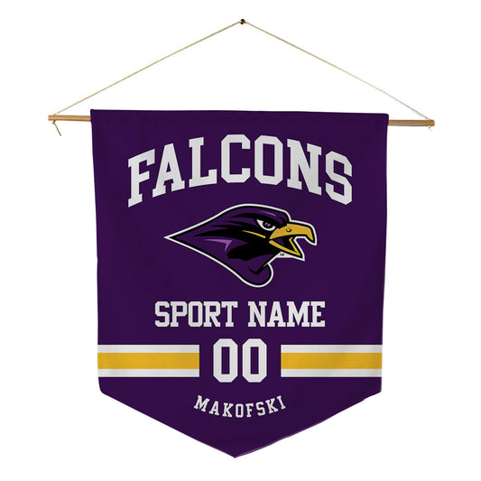 Montevallo - NCAA Men's Track & Field : Jacob Makofski - Pennant - 18" x 21"-0