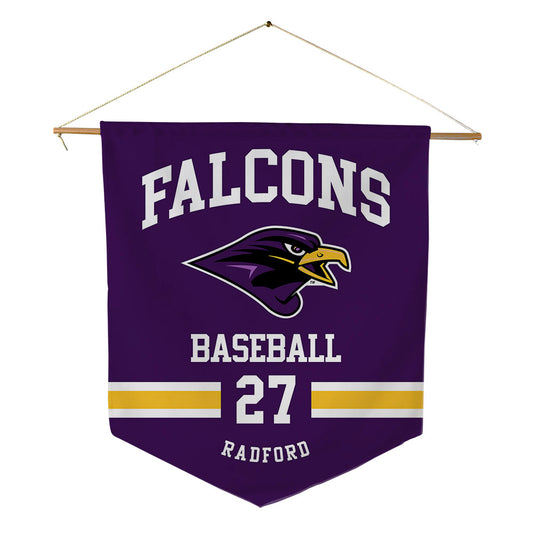 Montevallo - NCAA Baseball : Evan Radford - Pennant - 18" x 21"-0