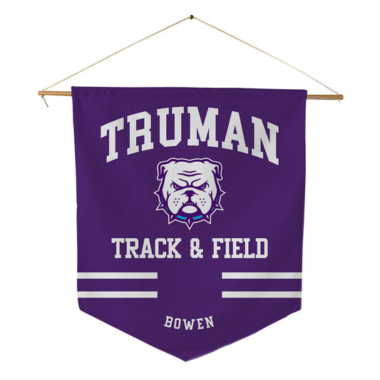 Truman - NCAA Men's Track & Field : Gabe Bowen - Pennant - 18" x 21"-0