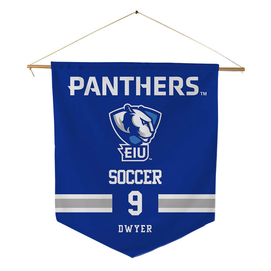 EIU - NCAA Women's Soccer : Ella Dwyer - Pennant - 18" x 21"-0