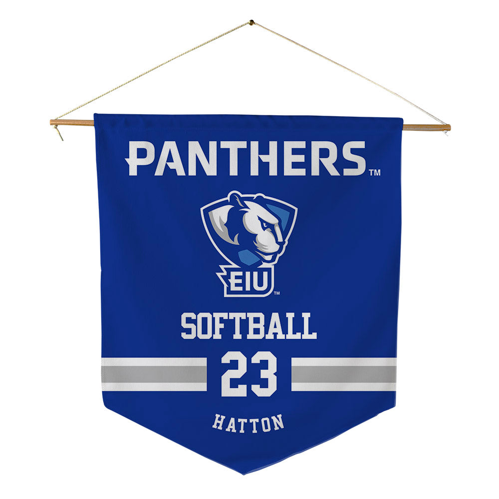 EIU - NCAA Softball : Abbi Hatton - Pennant - 18" x 21"-0
