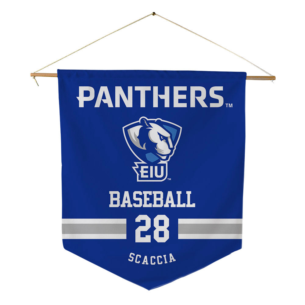 EIU - NCAA Baseball : Eddie Scaccia - Pennant - 18" x 21"-0