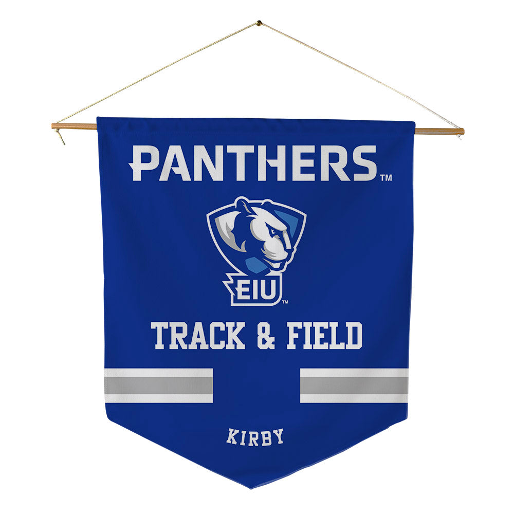 EIU - NCAA Men's Track & Field : Nathan Kirby - Pennant - 18" x 21"-0
